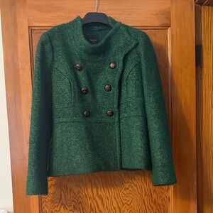 Smythe Emerald Green Textured Blazer